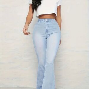 Light Blue Jeans Size 4X Fits US 20